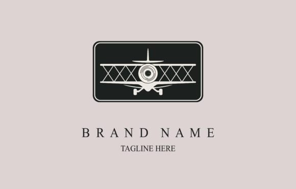 Download Vintage Plane Vector Design Template - Design Collection