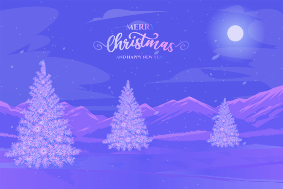 Download Merry Christmas and New Year Card Design - Design Collection