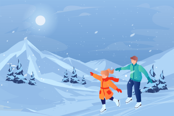 Download Merry Christmas and New Year Card Design - Design Collection