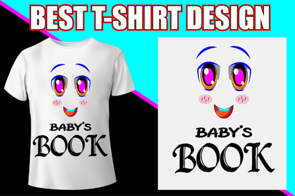 Download Baby's Book Best T-shirt Design - Design Collection