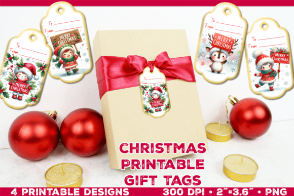 Download Printable Christmas Gift Tags - Print Collection