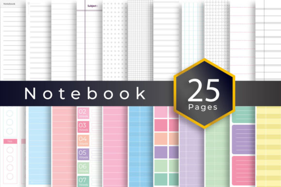 Download Notebook Printable Paper Kdp Interior - Print Collection