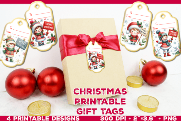 Download Printable Christmas Gift Tags - Print Collection