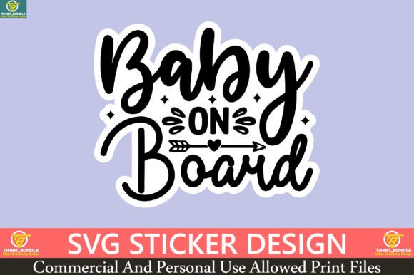 Download Baby on Board Sticker Design - Design Collection