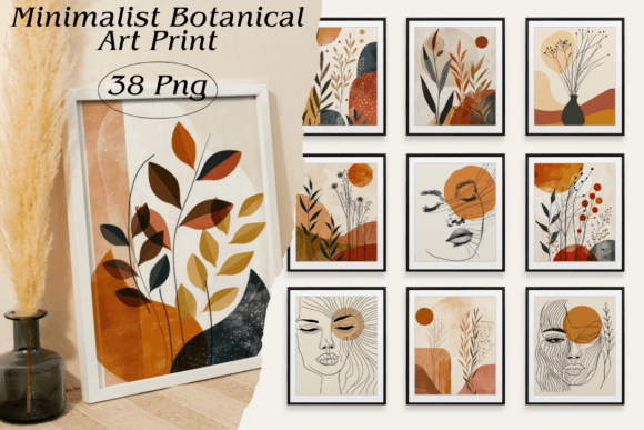 Download Minimalist Botanical Art Print - Print Collection