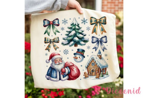 Download Blue Winter Christmas Elements PNG - Element Collection