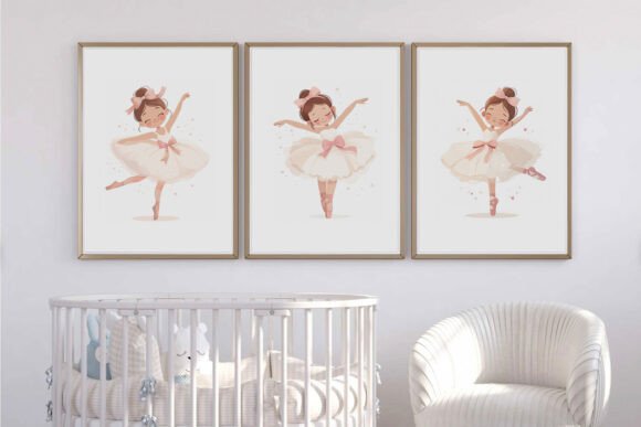 Download Ballerina Baby Prints Set of 3 - Print Collection