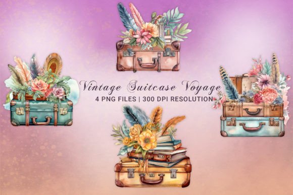 Download Vintage Suitcase Secret Voyage - Vintage suitcase Collection