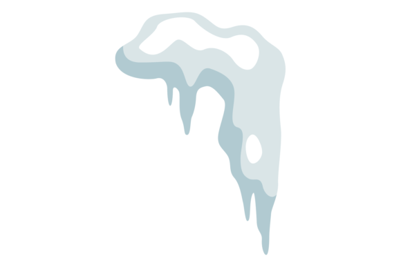 Download Snow Corner. Cartoon Frozen Winter Decor - Winter decor Collection