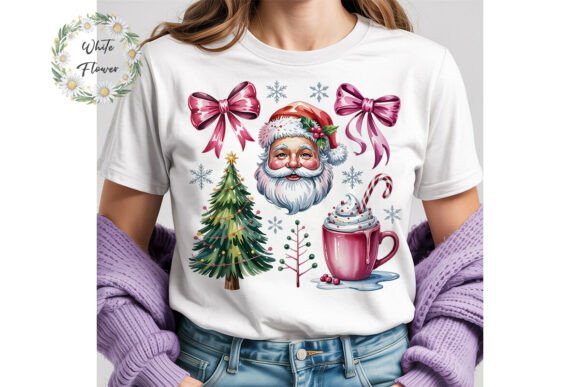 Download Pink Christmas Elements PNG Clipart - Element Collection