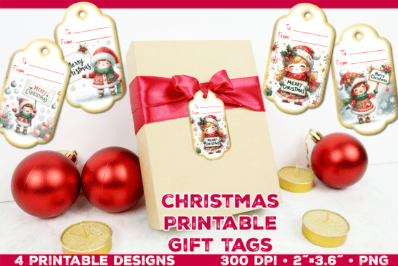 Download Printable Christmas Gift Tags - Print Collection