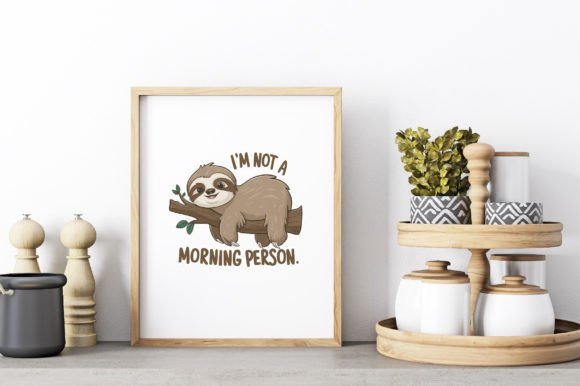 Download Beautiful Sloth Clipart Design - Sloth Collection