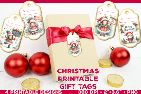 Download Printable Christmas Gift Tags - Print Collection