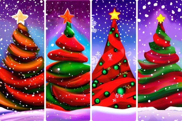 Download Christmas Tree in Winter Decor - Winter decor Collection