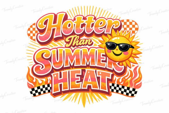 Download Hotter Than Summer Heat PNG Design - Design Collection